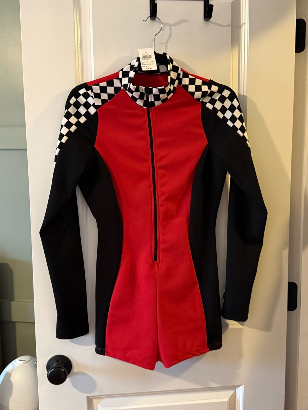 Windsor Red and Black Race Car Driver Halloween Costume